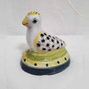 Vintage Handpainted Portuguese Bird Figurine